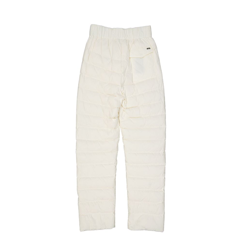 Herno White Polyamide Athletic Pants for Men