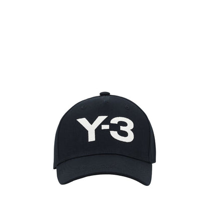 Y-3 Black Cotton Cap - Contemporary Style Meets Comfort