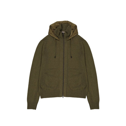 Herno Bicolor Cashmere Hoodie for Men