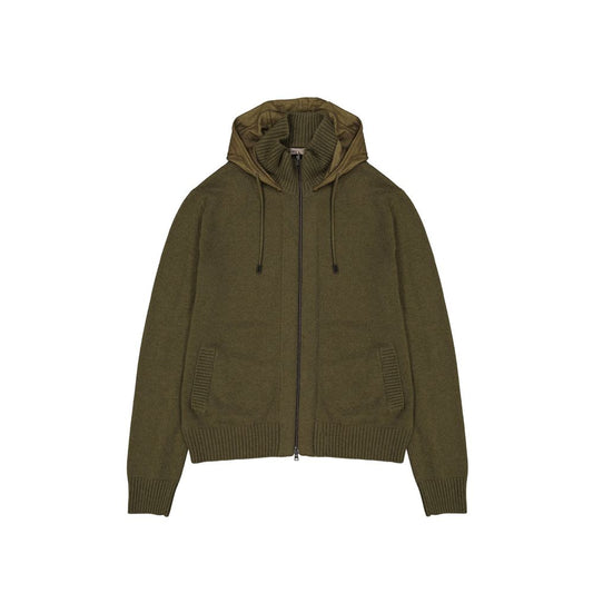 Herno Bicolor Cashmere Hoodie for Men