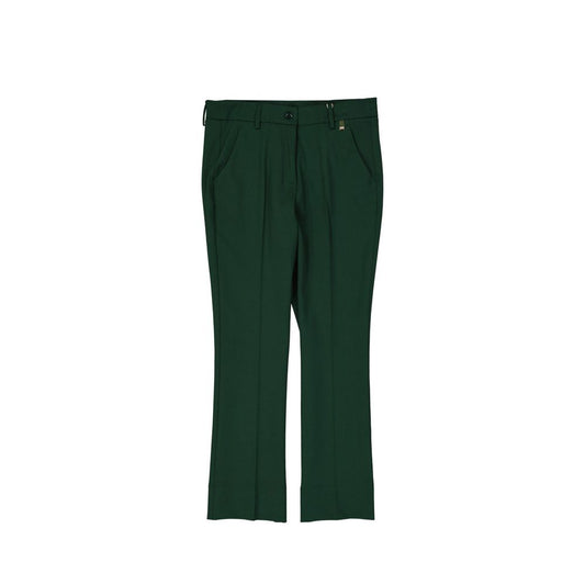 Herno Bicolor Elastane Casual Pants for Women