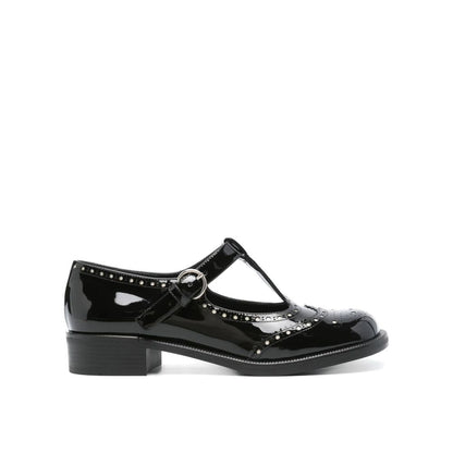 Miu Miu Black Calfskin Shoes
