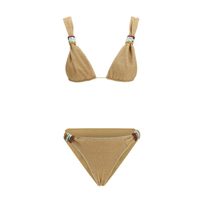 Oséree Gold Polyamide Bikini - Il Lumière Multi Ring