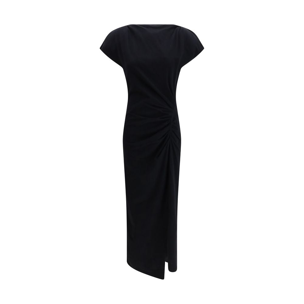 Isabel Marant Nadela Black Cotton Casual Dress