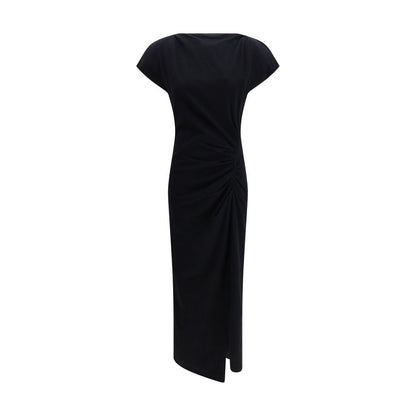 Isabel Marant Nadela Black Cotton Casual Dress