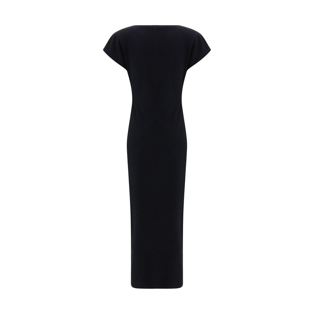 Isabel Marant Nadela Black Cotton Casual Dress