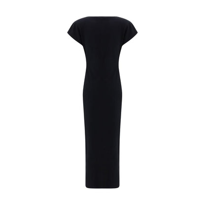 Isabel Marant Nadela Black Cotton Casual Dress