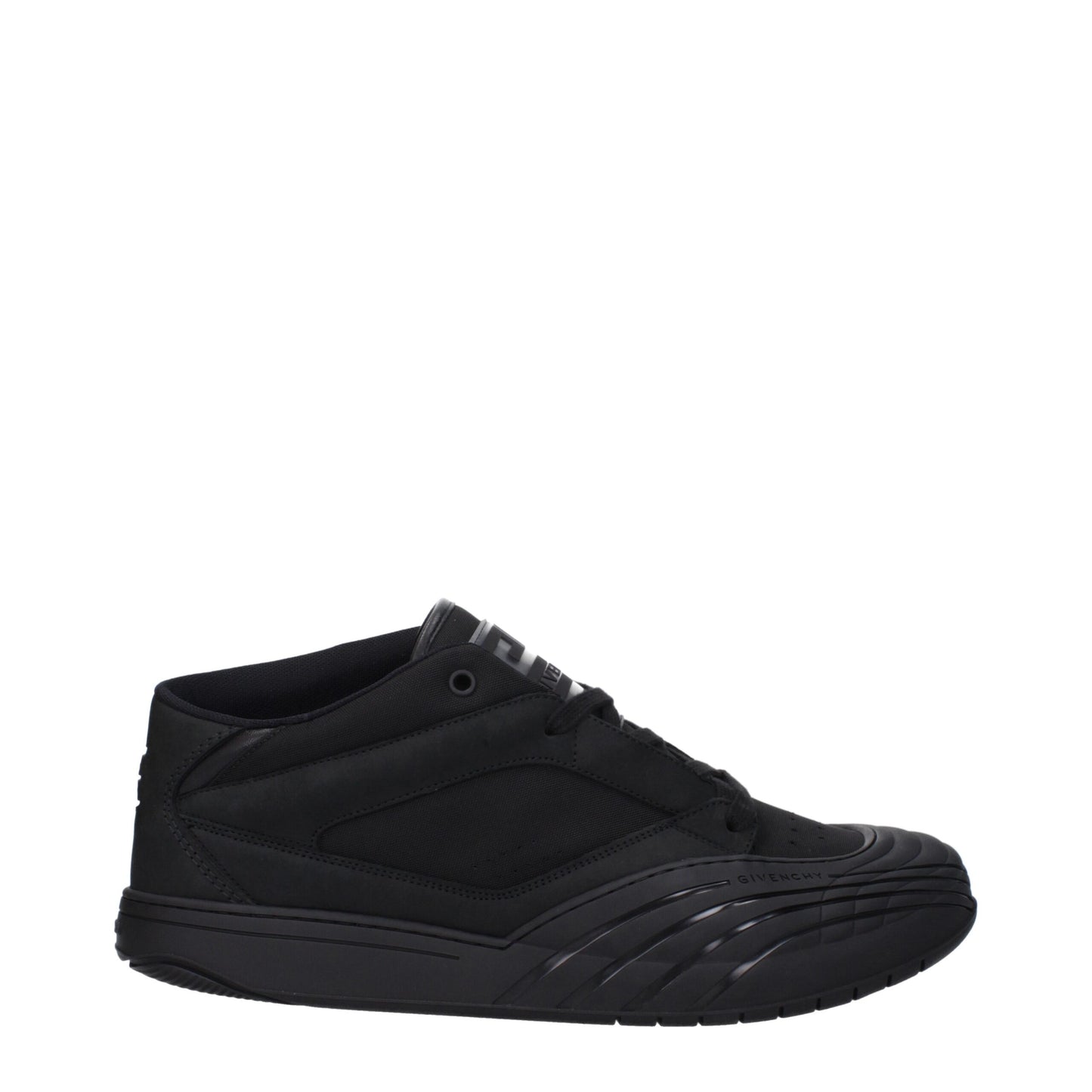 Givenchy Black Fabric Low Top Sneakers - Effortless Elegance Meets Modern Edge