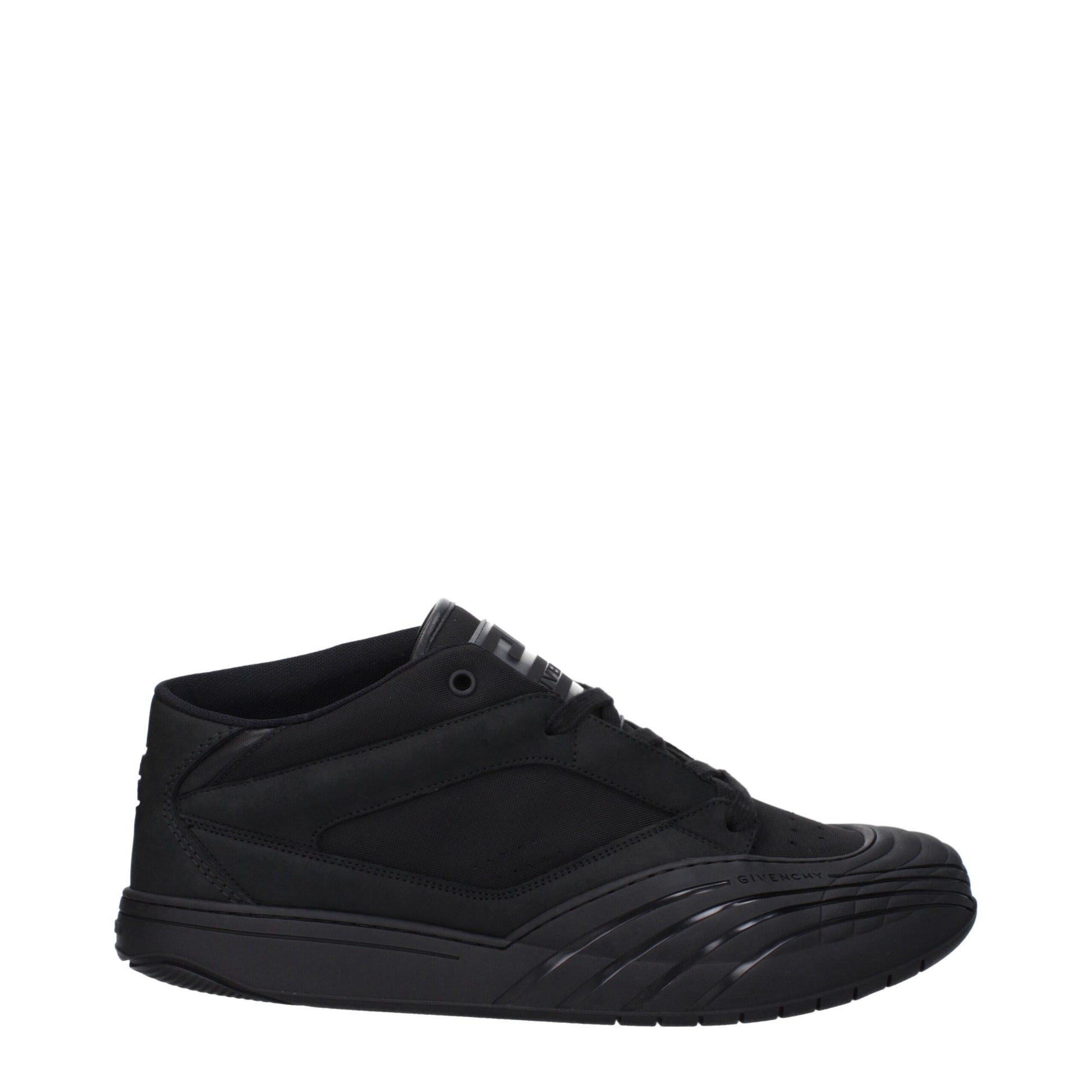 Givenchy Black Fabric Low Top Sneakers - Effortless Elegance Meets Modern Edge