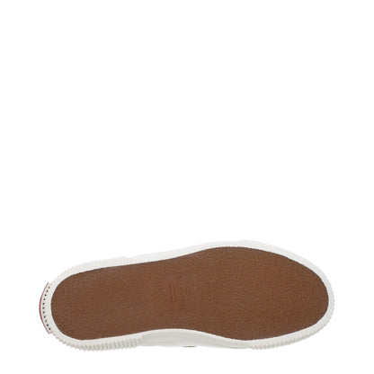 Valentino Garavani White Leather Slip-On Loafers