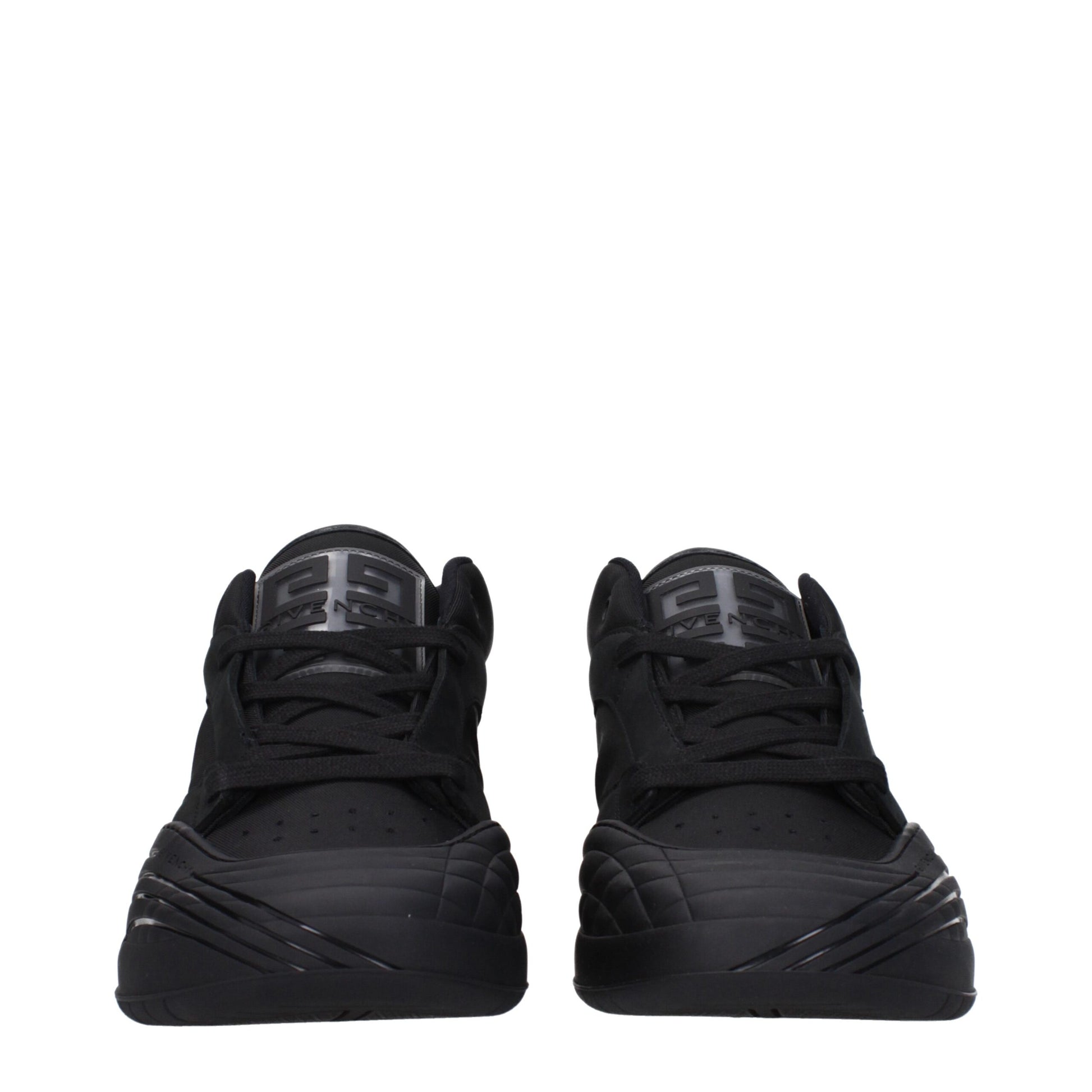 Givenchy Black Fabric Low Top Sneakers - Effortless Elegance Meets Modern Edge
