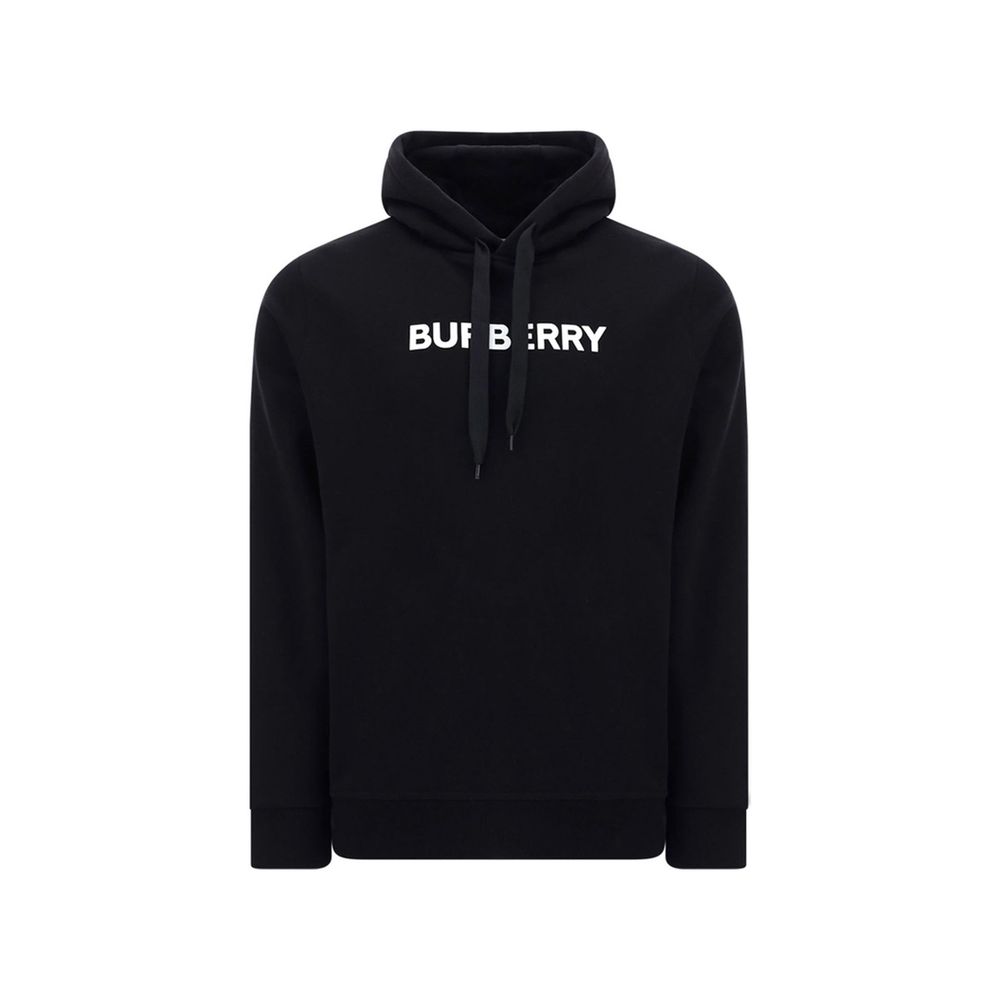 Burberry Black Cotton Sweatshirt for Men