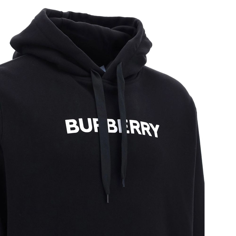 Burberry Black Cotton Sweatshirt for Men