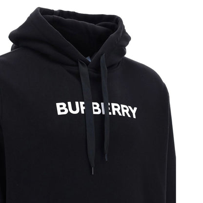 Burberry Black Cotton Sweatshirt for Men