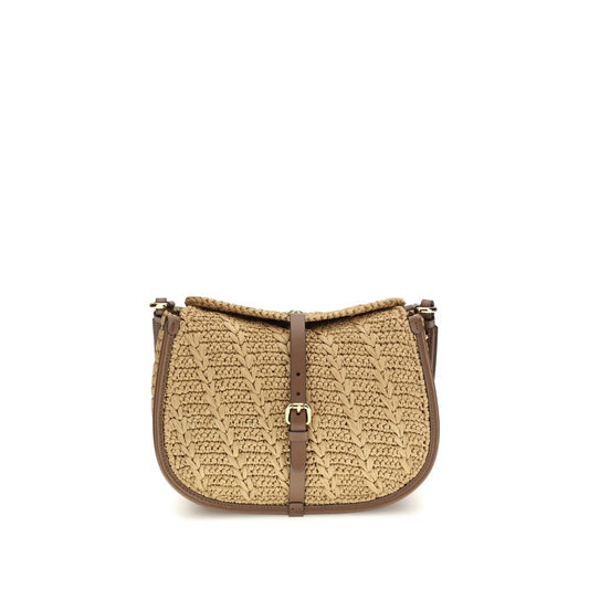 Etro Beige Raffia Shoulder Bag - The Pony