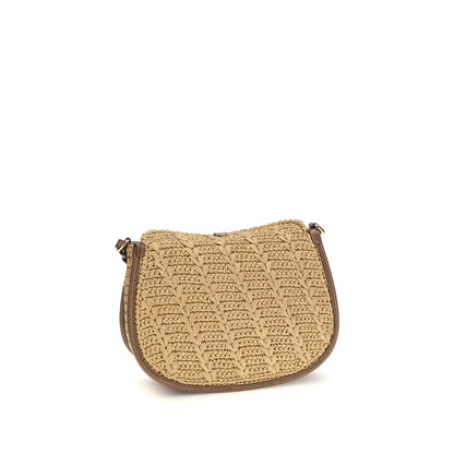 Etro Beige Raffia Shoulder Bag - The Pony
