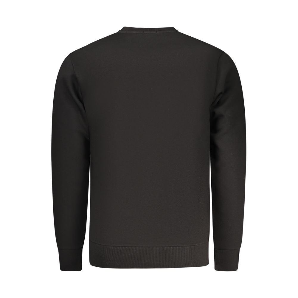 RIFLE Black Cotton Men's Sweatshirt