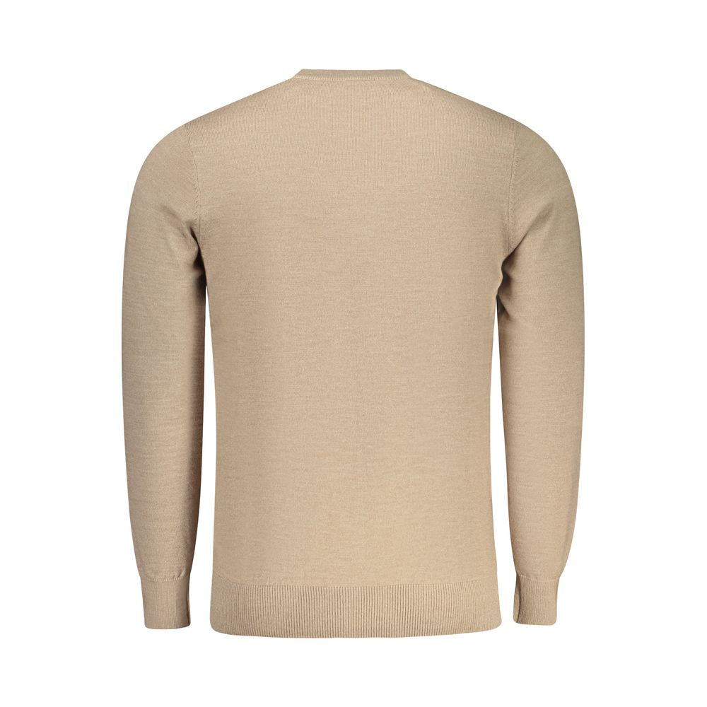 RIFLE Beige Polyester Men Sweater