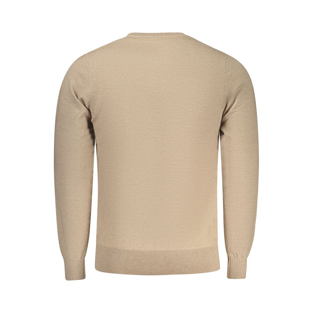 RIFLE Beige Polyester Men's Sweater