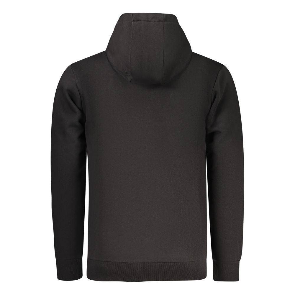 RIFLE Black Cotton Men's Sweatshirt