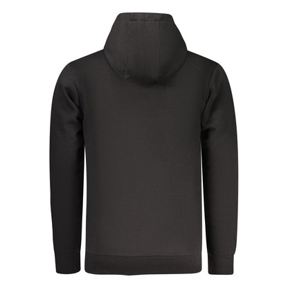 RIFLE Black Cotton Men's Sweatshirt