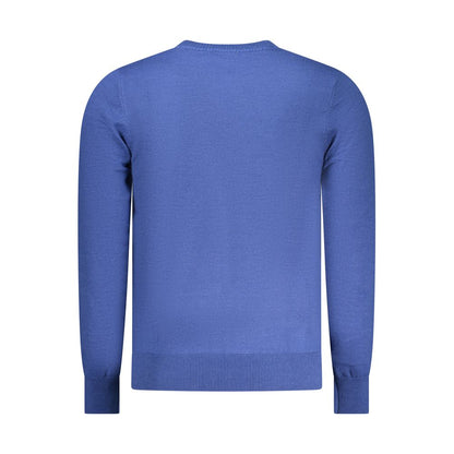 RIFLE Blu Polyester Men Sweater