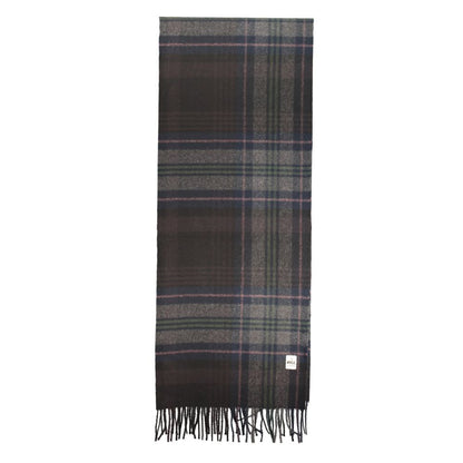 RIFLE Black Polyester Mens Scarf