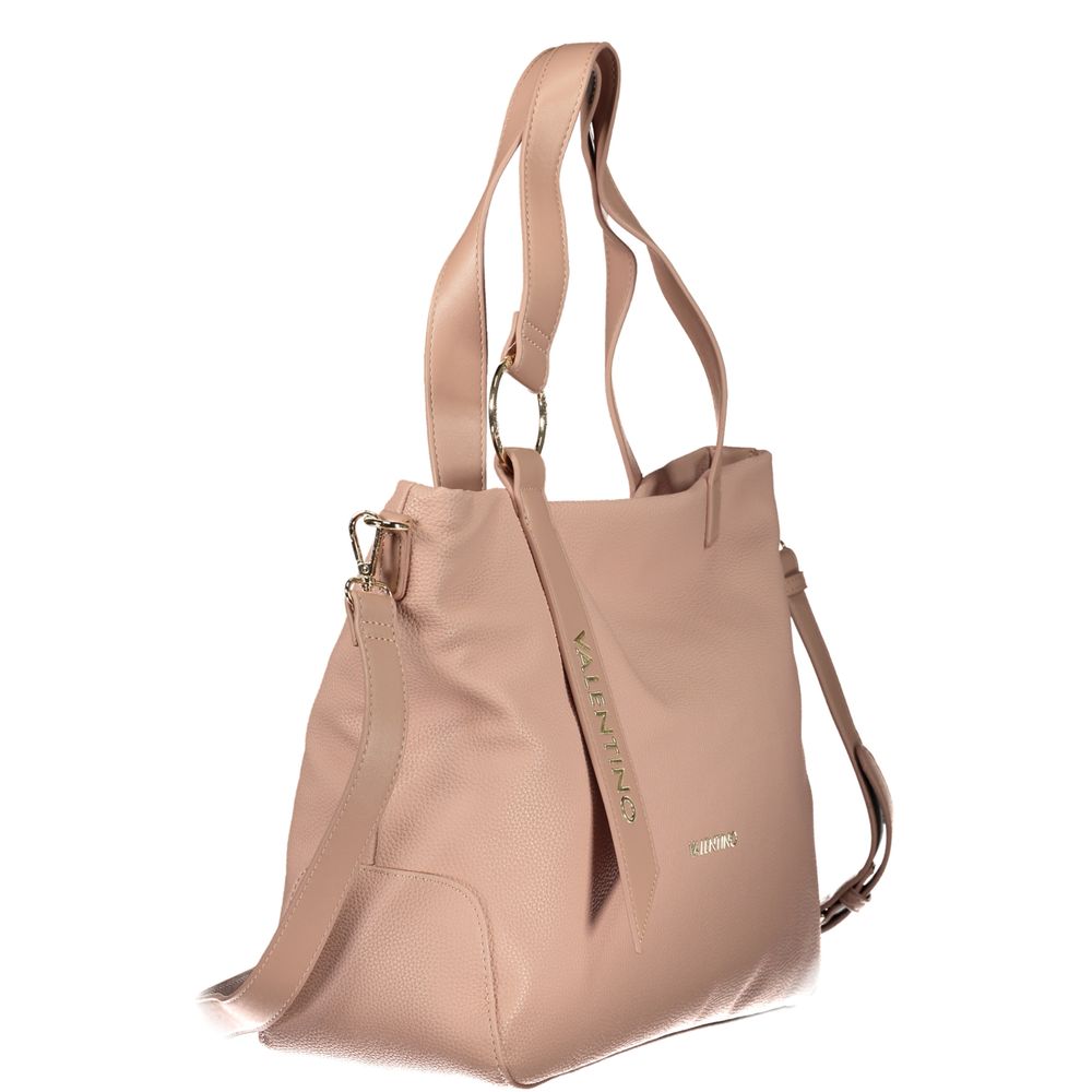 Mario Valentino Rosa Tote Handbag Made from Recycled Materials
