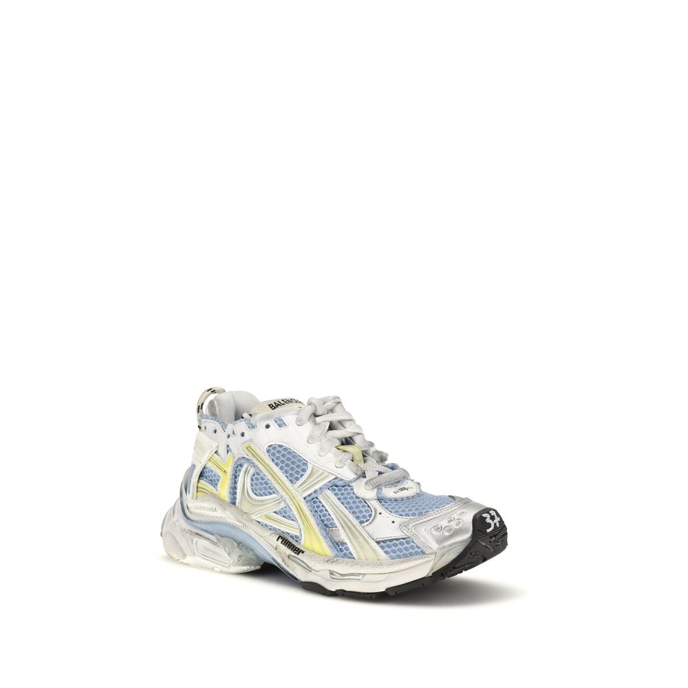 Balenciaga Multicolor Runner Mesh Athletic Sneakers