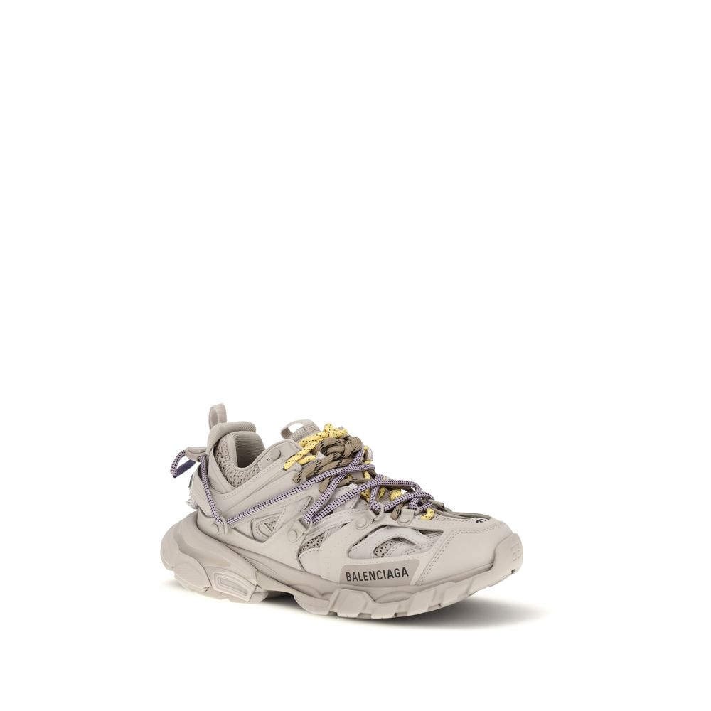 Balenciaga Gray Track Trail Sneakers for Women