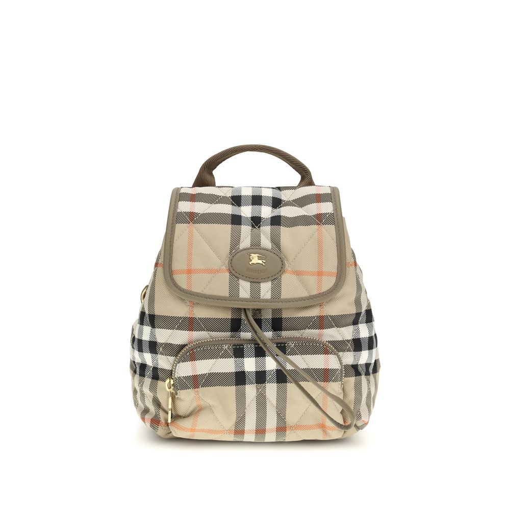 Burberry Beige Polyamide Mini Backpack