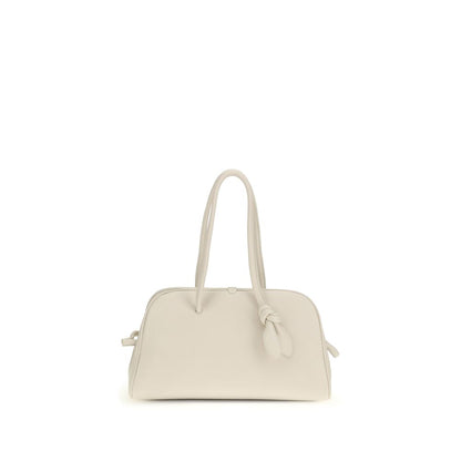 Jacquemus White Calf Leather Il Turismo Shoulder Bag
