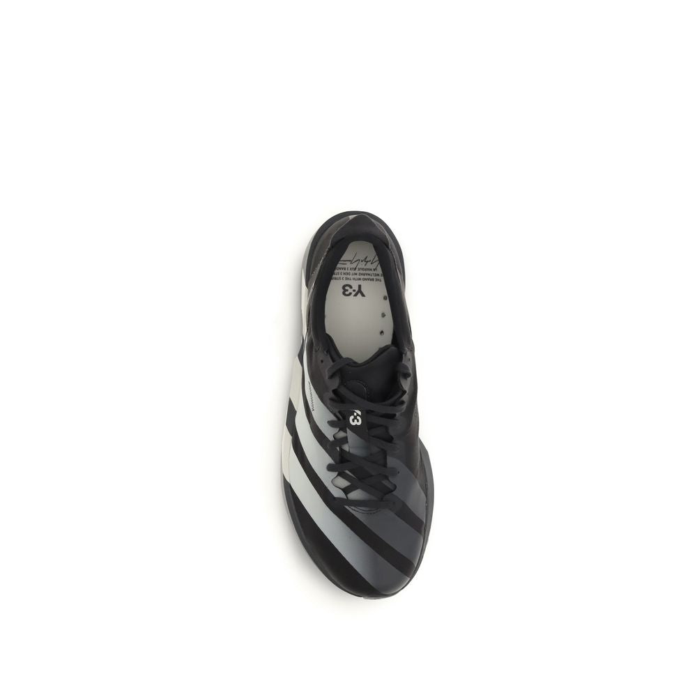 Y-3 Black Polyamide Athletic Sneakers