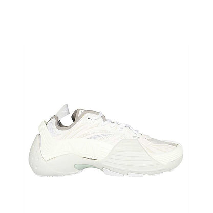 Lanvin White Polyethylene Athletic Sneakers for Men