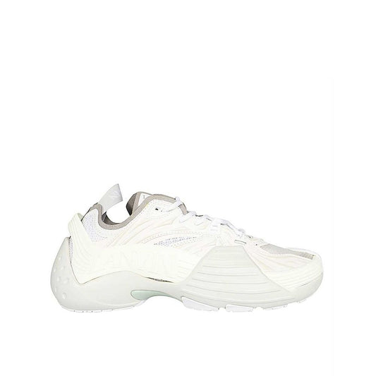 Lanvin White Polyethylene Athletic Sneakers for Men