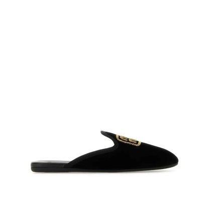 Miu Miu Black Calfskin Mules for Women