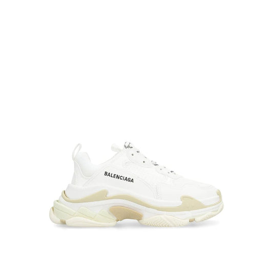 Balenciaga White Triple S Chunky Sneakers