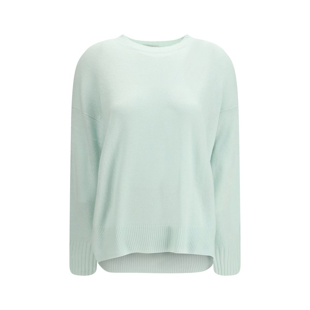 Allude Light Blue Cashmere Sweater