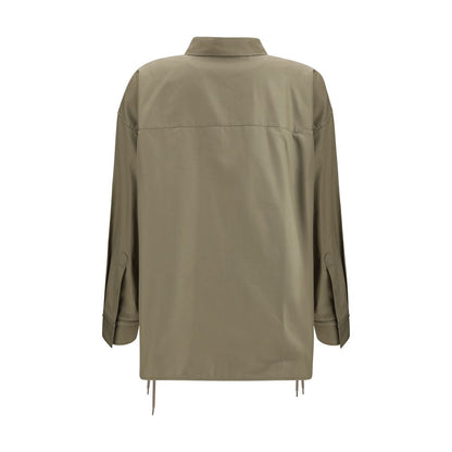 Balenciaga Beige Cotton Shirt: Oversized Elegance Redefined