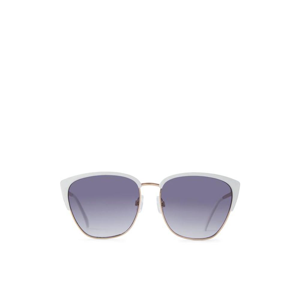 ALDO Women’s Sunglasses – White Polycarbonate Frame