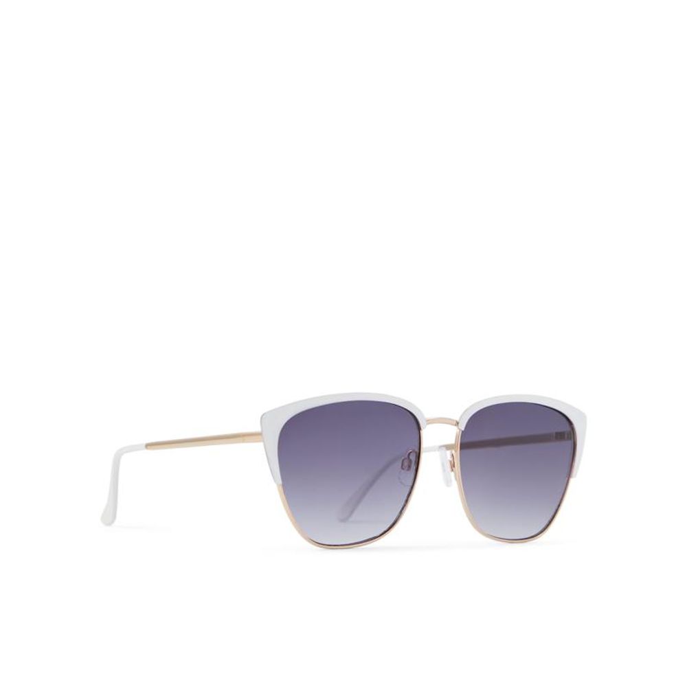 ALDO Women’s Sunglasses – White Polycarbonate Frame