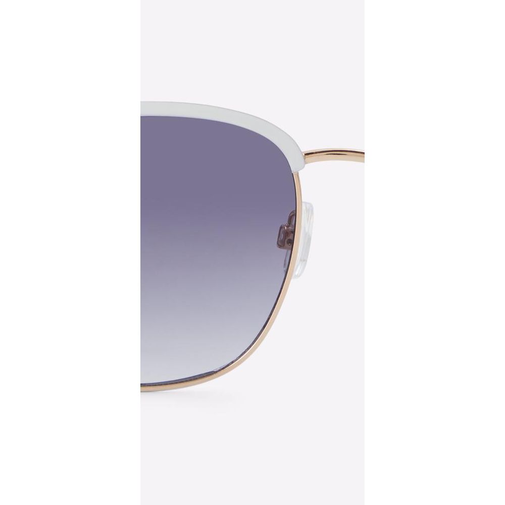 ALDO Women’s Sunglasses – White Polycarbonate Frame