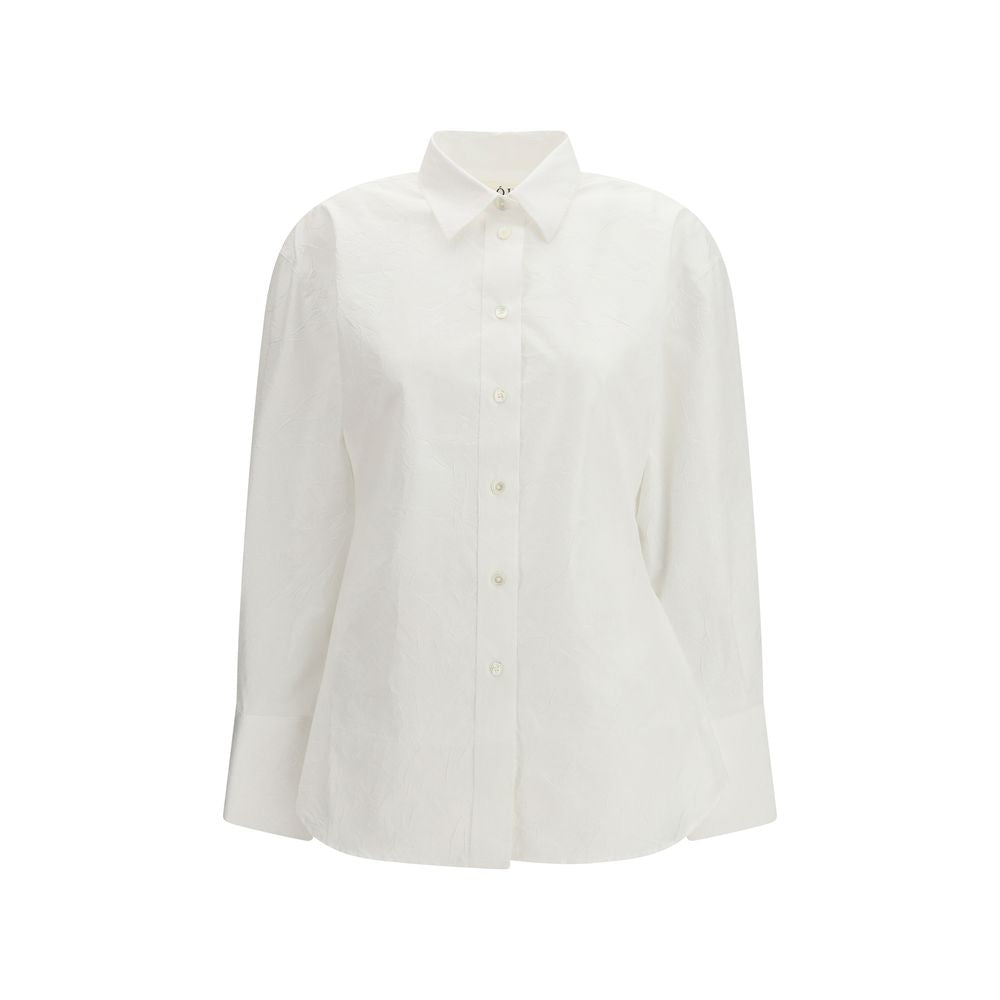 Róhe White Cotton Shirt - Effortlessly Elegant