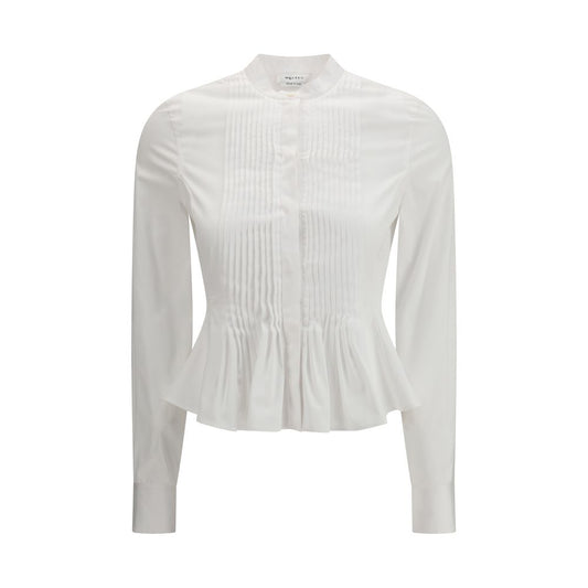 Alexander McQueen White Cotton Dress Shirt