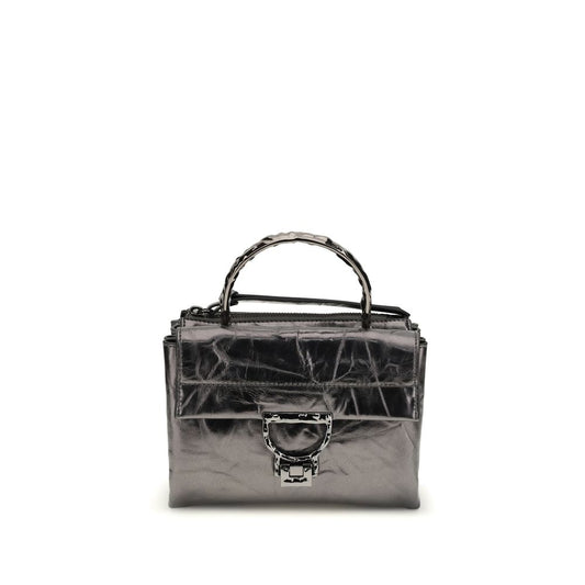 Coccinelle Black Calf Leather Bos Taurus Handbag - Arlettis Droplet
