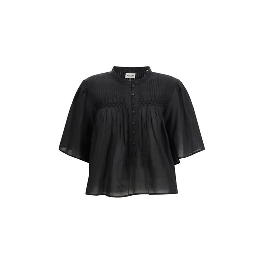 Marant Étoile Black Cotton Blouse