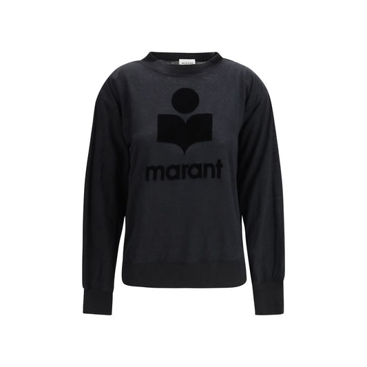 Marant Étoile Black Linen Sweatshirt