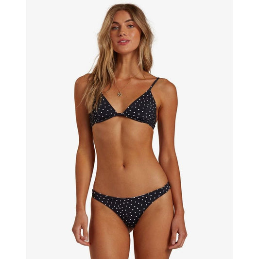 Billabong Black & White Polka Dot Bikini Bottoms