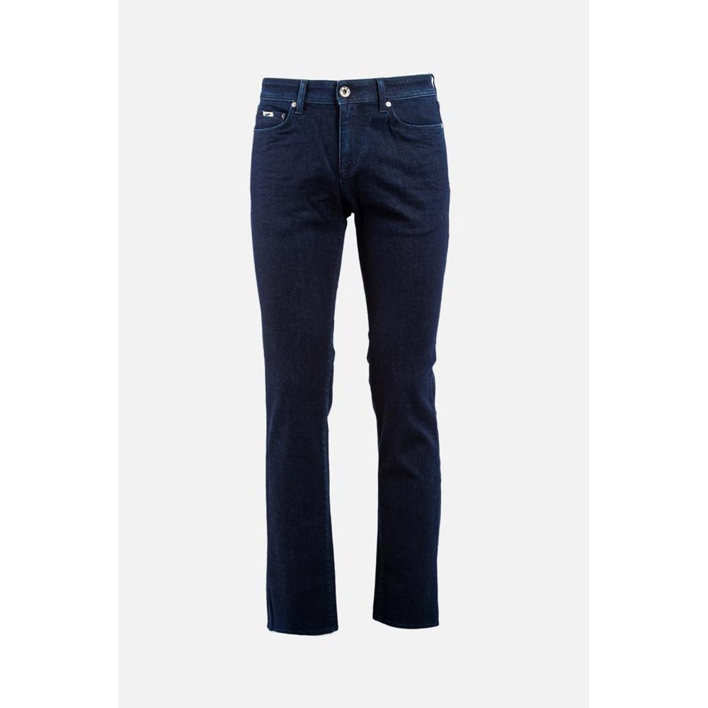 GAS Blue Cotton Jeans Denim - Modern Style for Men