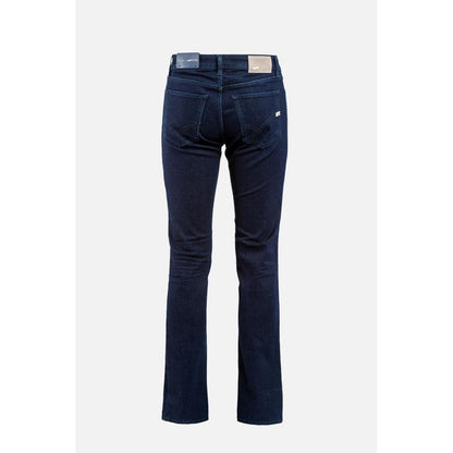 GAS Blue Cotton Jeans Denim - Modern Style for Men